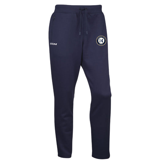 CCM GTHL Tech Fleece Tapered Jogger Player Number - Front View