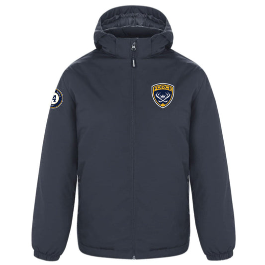 Play Maker GTHL Navy Insulated Jacket - Front View