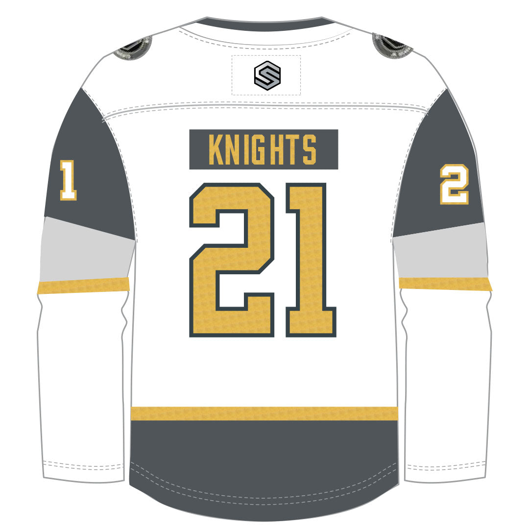 Henderson Vegas Jr Silver Knights AA / A White Jersey