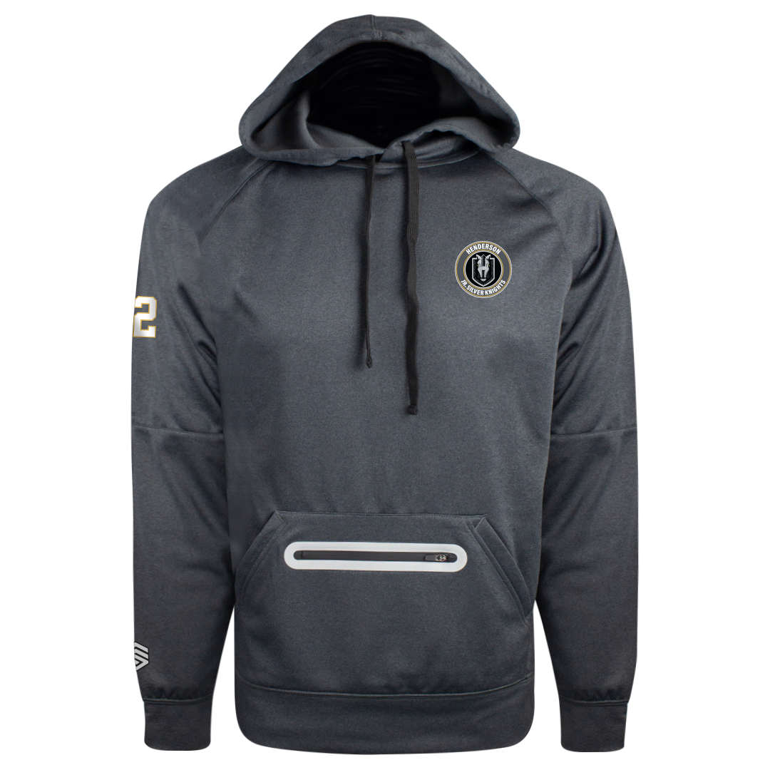 Henderson Jr Silver Knights Men's Gear Pocket Tech Fleece Hoodie