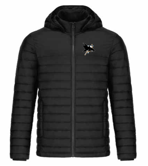 ORDER BY OCT 6th, Ships week of NOV 7th - Jr Sharks AAA Canyon Lightweight Puffer Jacket - Men's
