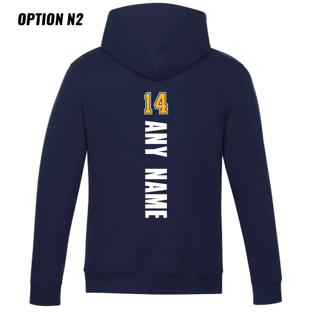 Navy FH Hockey Cotton Fleece Hoody