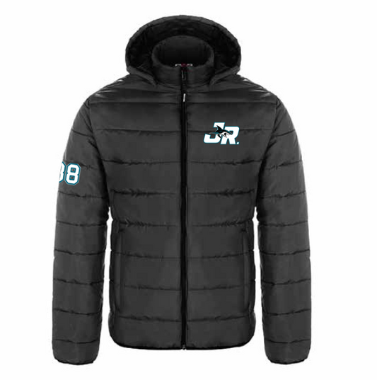 ORDER BY OCT 6th, Ships week of NOV 7th - Jr Sharks Glacial Midweight Puffer Jacket - Youth