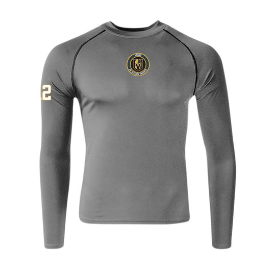 Jr Golden Knights Youth Long Sleeve Baselayer Top