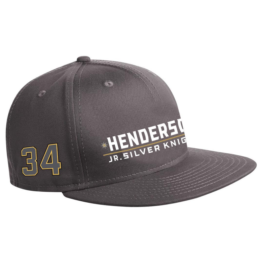 Henderson Jr Silver Knights New Era 9Fifty Flatbill Snapback Cap