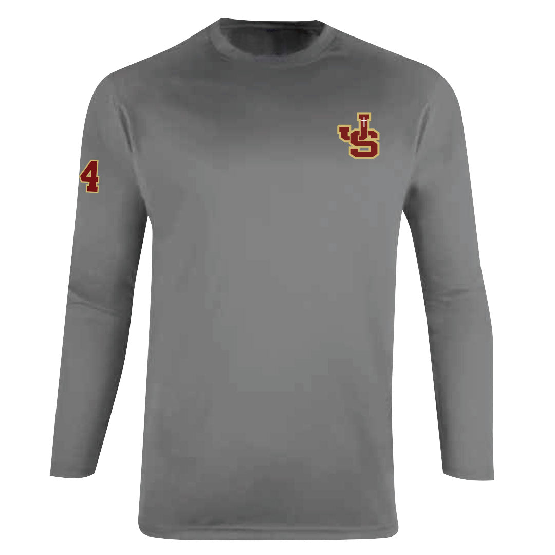 J Serra Men's Long Sleeve Basic Training Tee