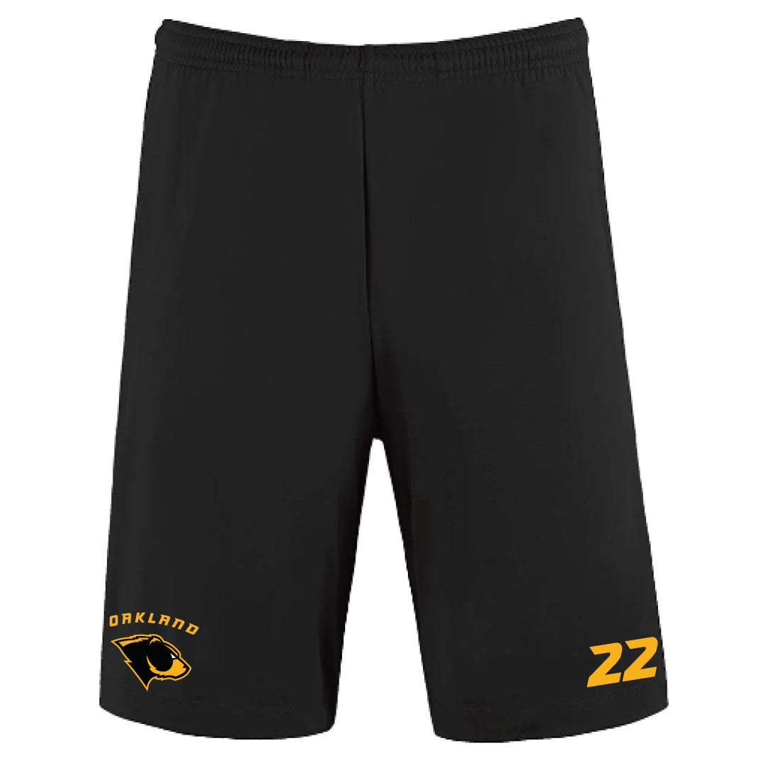 Oakland Bears Adult Athletic Shorts with Pockets