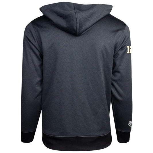 Graphite JR Golden Knights Youth Tech Fleece Hoodie - Back View