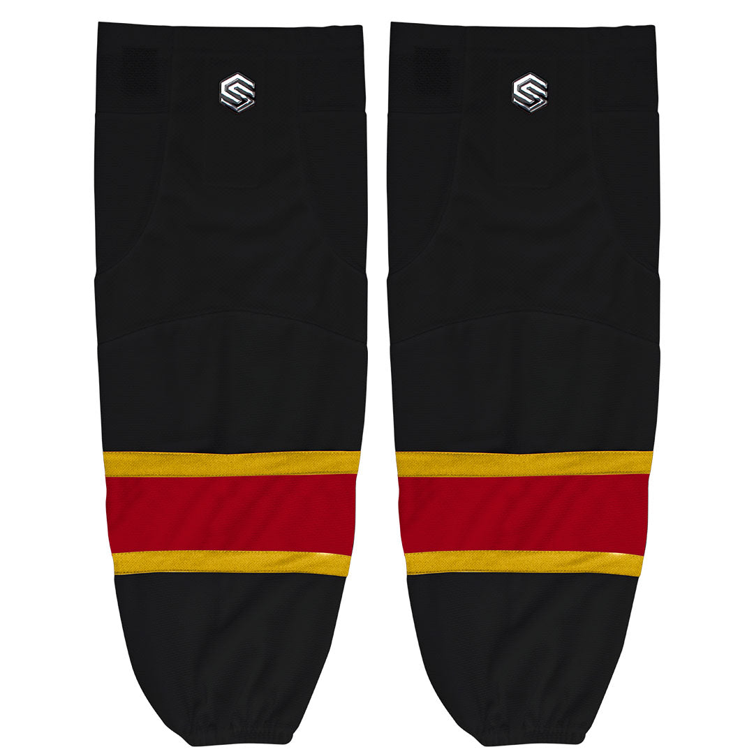 Prime Hockey WCAN Player Black/Red Socks