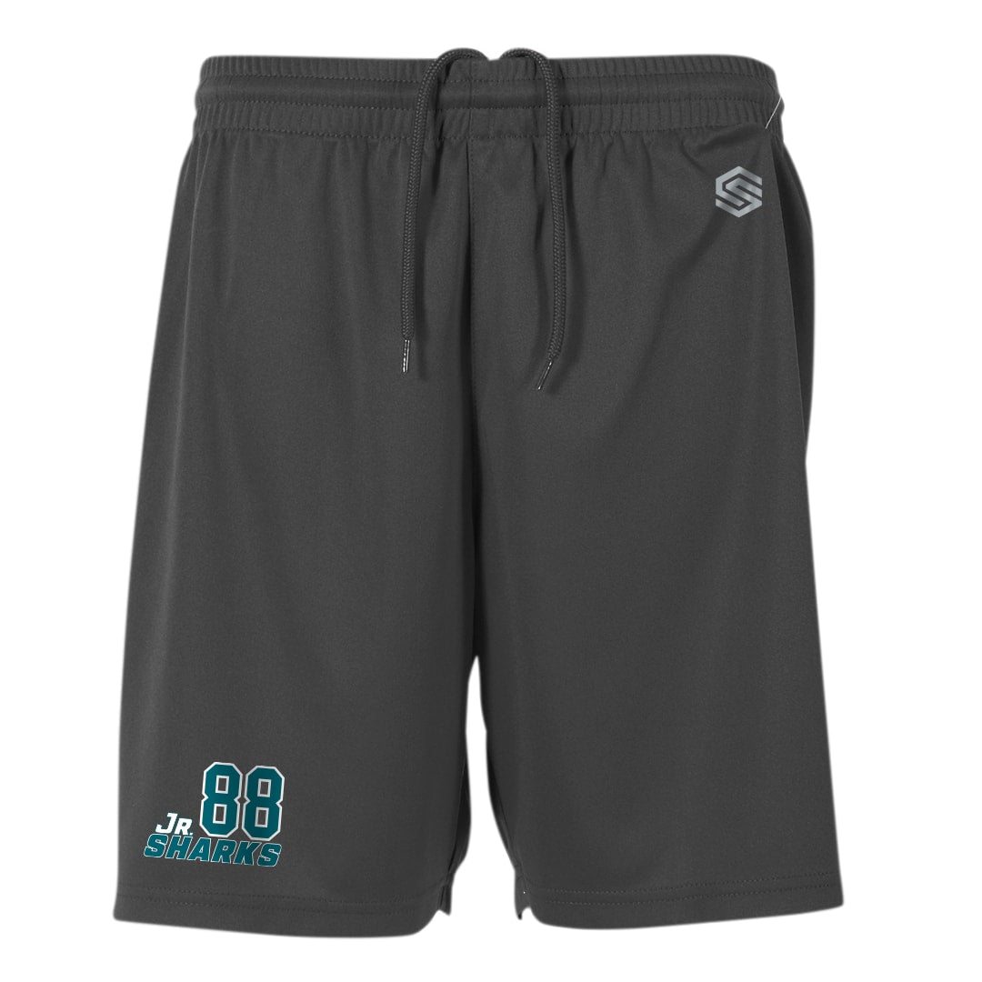 Graphite JR Sharks Youth  Basic Training Short - Front View